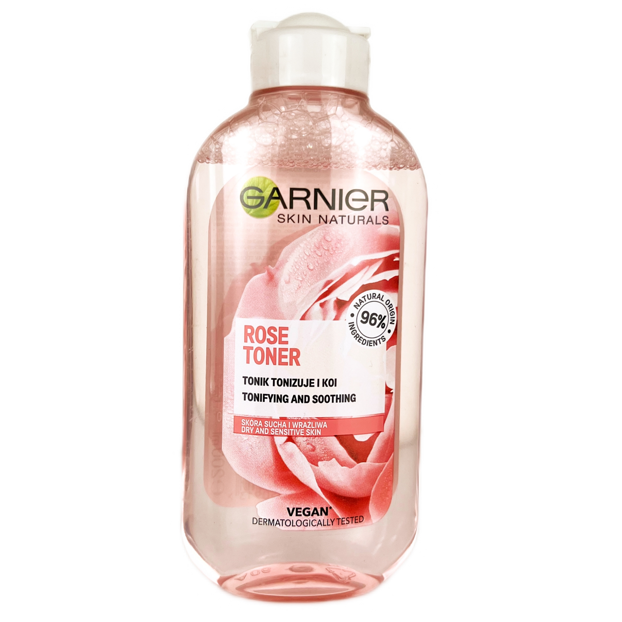 تصویر  تونر پاک کننده صورت گارنیه مدل Rose Toner حجم 200 میلی لیتر